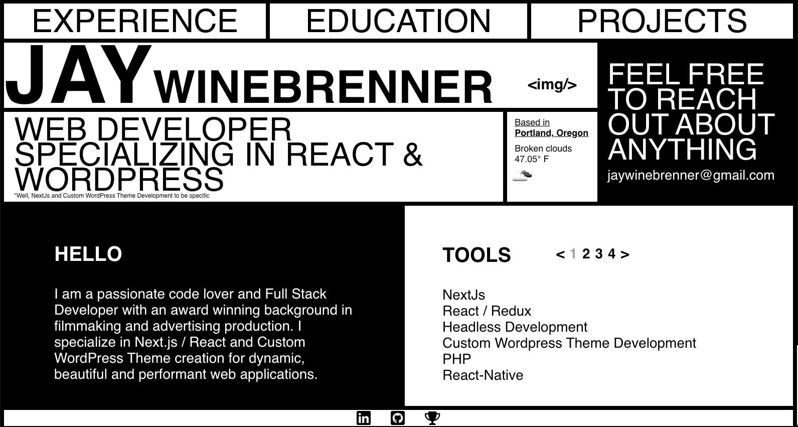 Old Portfolio Site